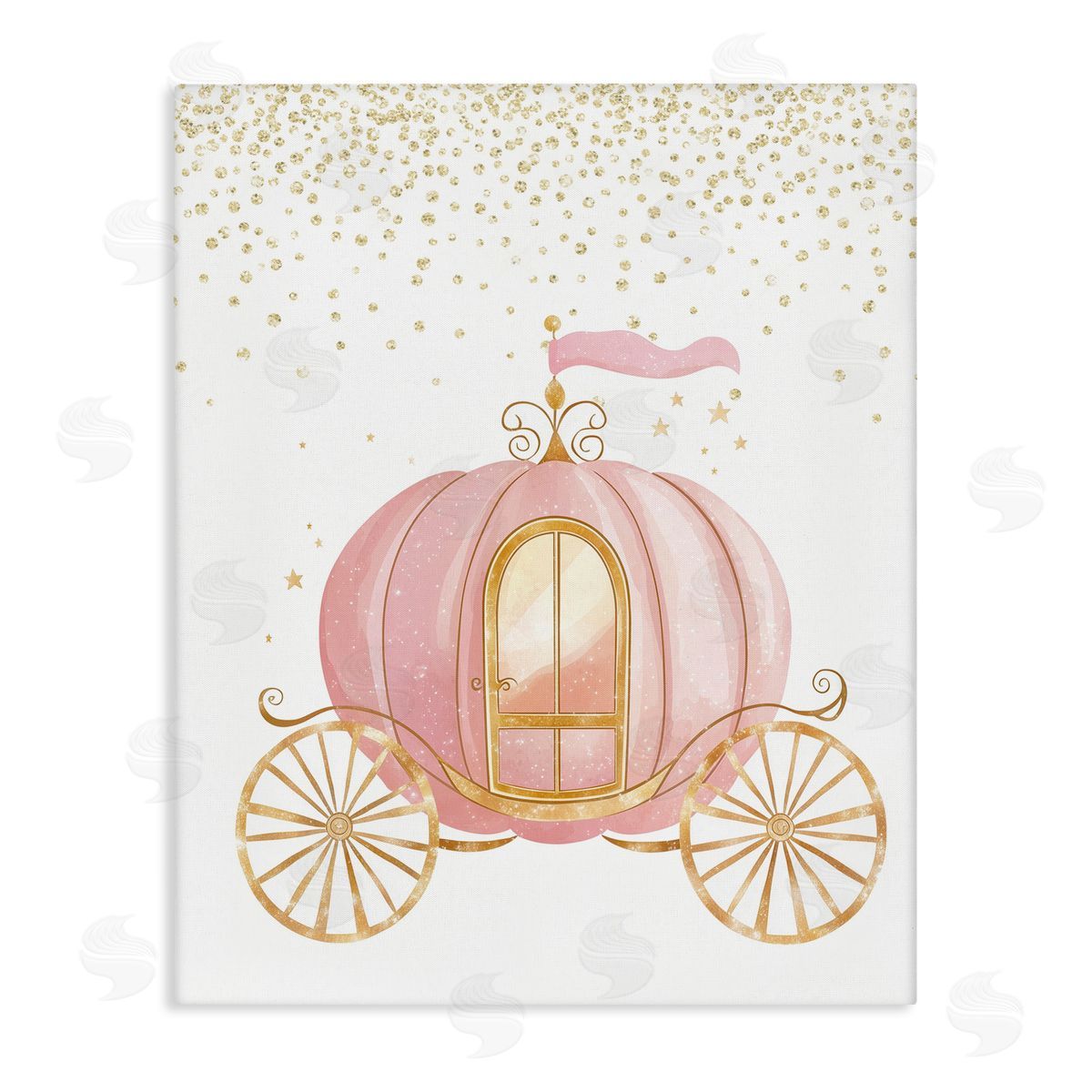 Christine Simpson Art Princess Dreams Carriage Canvas Wall Art Print
