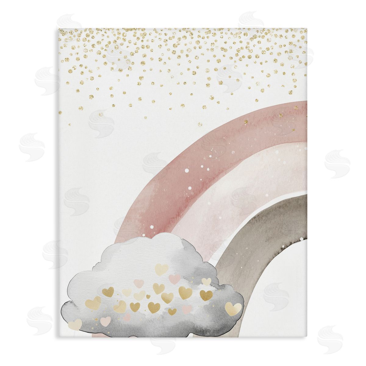 Christine Simpson Art Princess Dreams Rainbow Canvas Wall Art Print