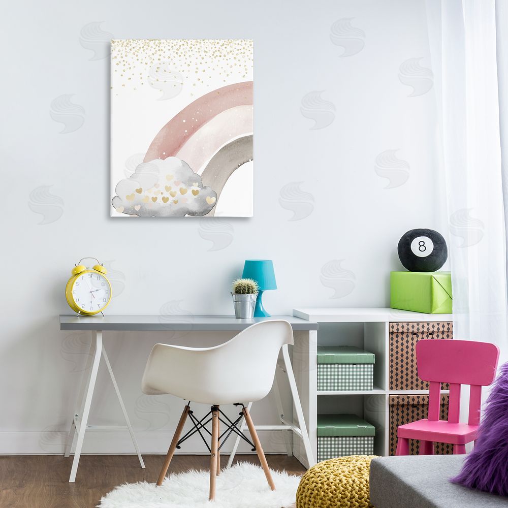 Christine Simpson Art Princess Dreams Rainbow Canvas Art on Wall