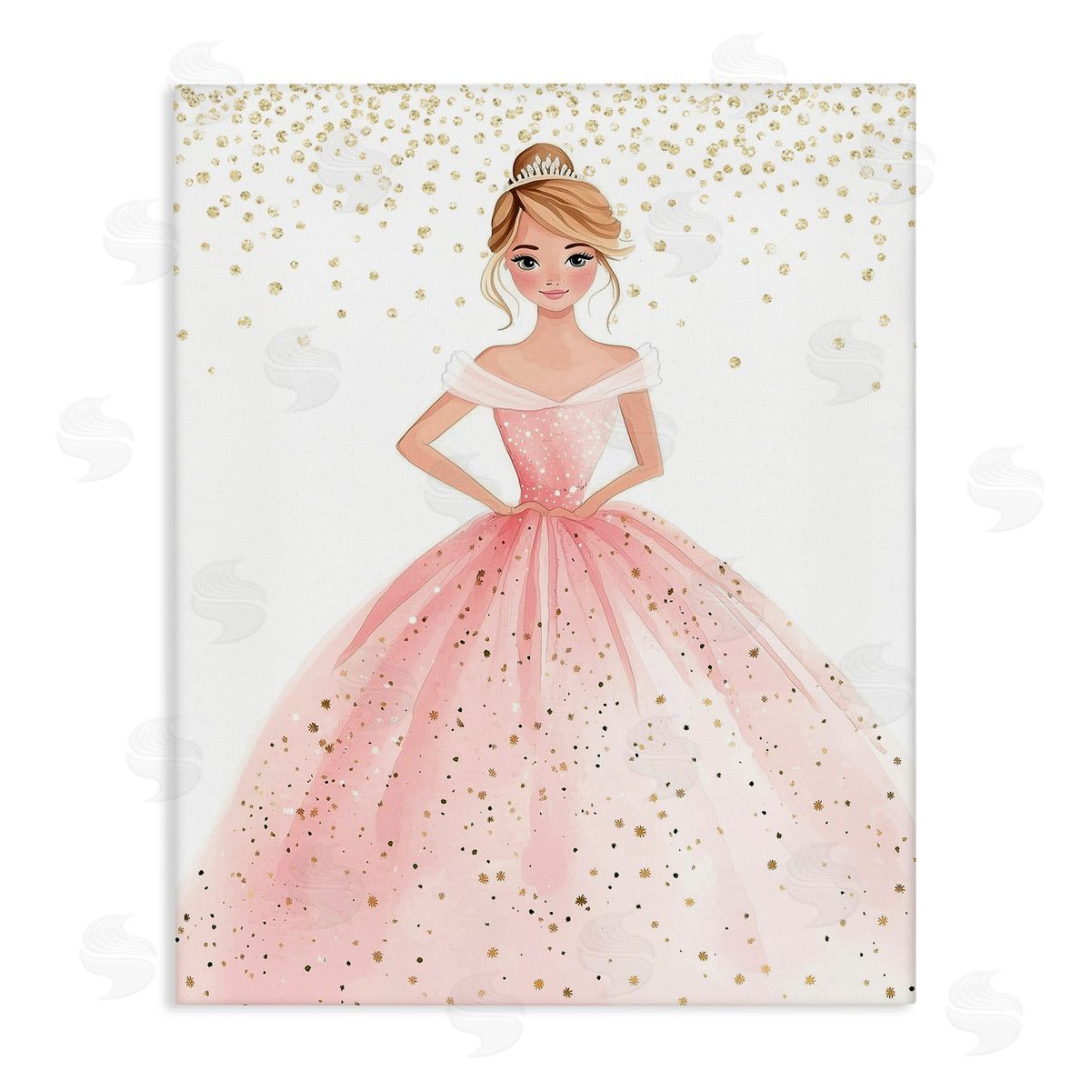 Christine Simpson Art Elegant Princess Dream Canvas Wall Art Print