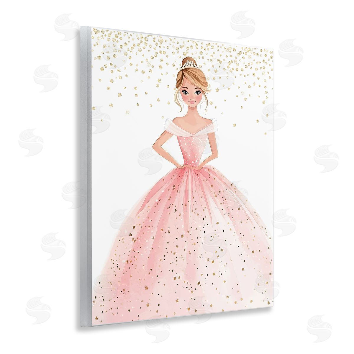 Christine Simpson Art Elegant Princess Dream Wall Plaque Art Print
