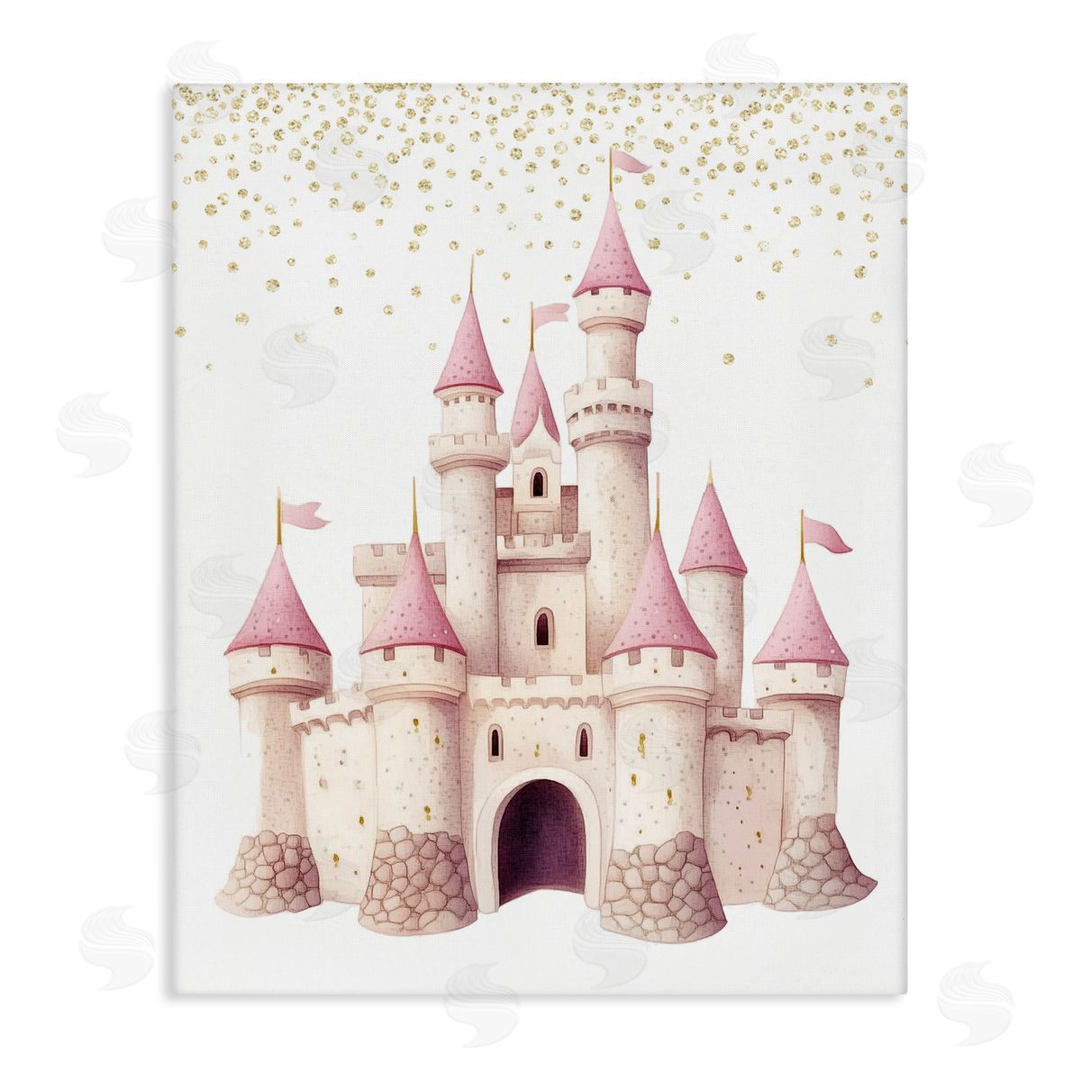 Christine Simpson Art Princess Dreams Castle Canvas Wall Art Print