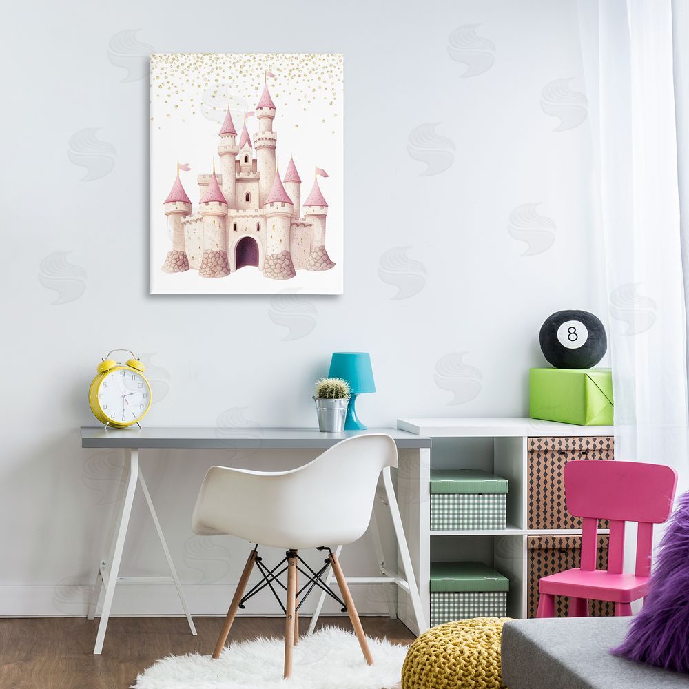 Christine Simpson Art Princess Dreams Castle Canvas Art on Wall