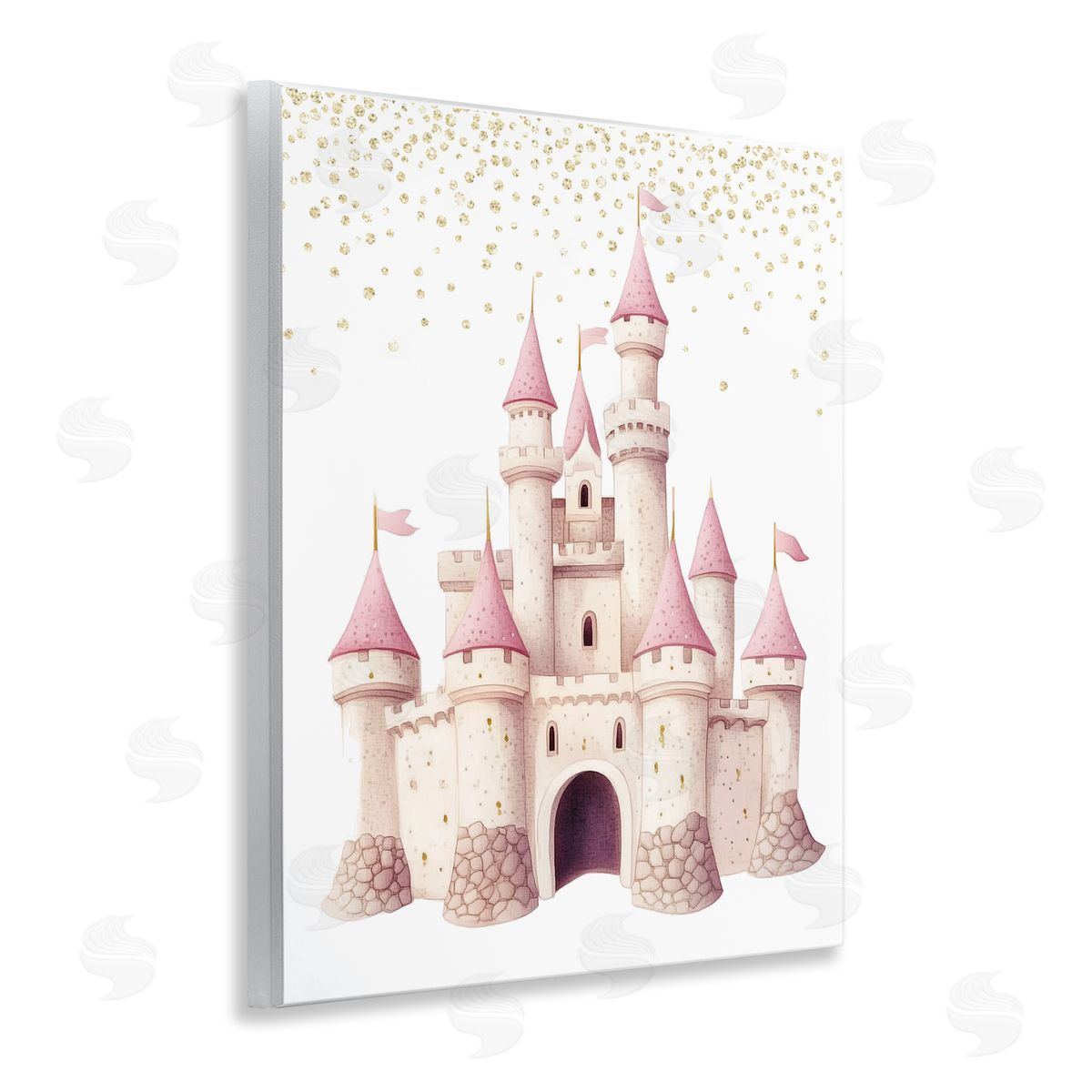 Christine Simpson Art Princess Dreams Castle Wall Plaque Art Print