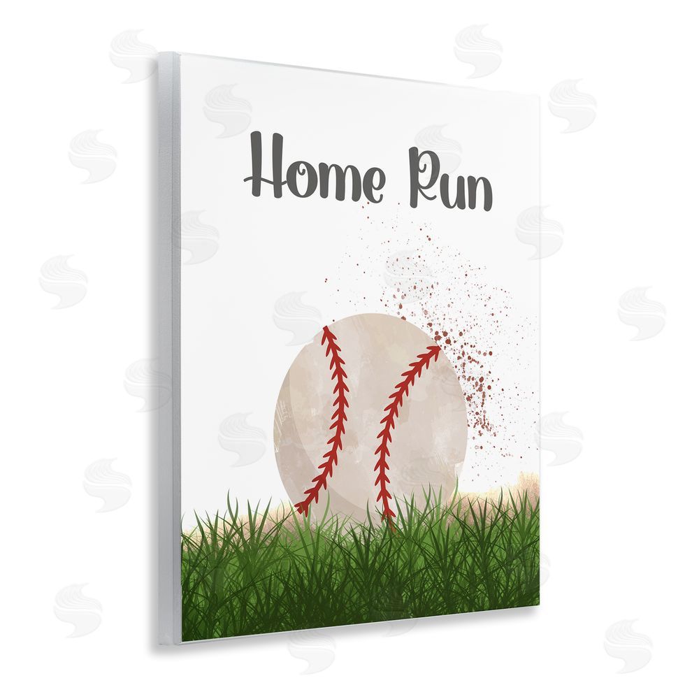Christine Simpson Art Have A Ball Home Run Wall Plaque Art Print