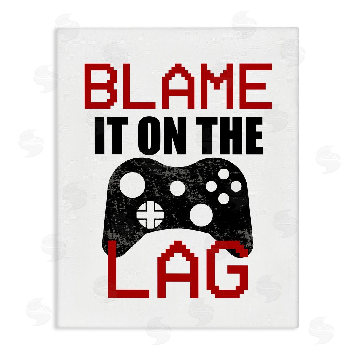 Kim Allen Blame It On The Lag Canvas Wall Art Print