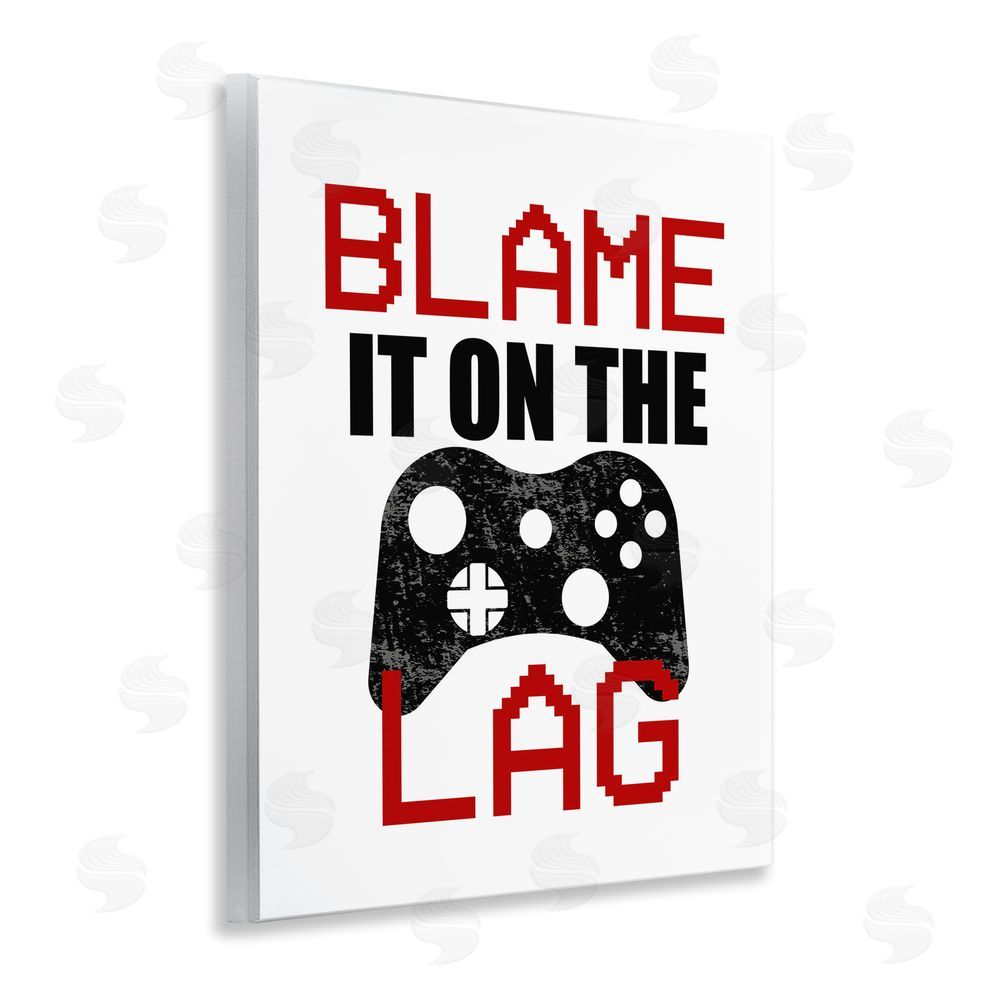 Kim Allen Blame It On The Lag Wall Plaque Art Print