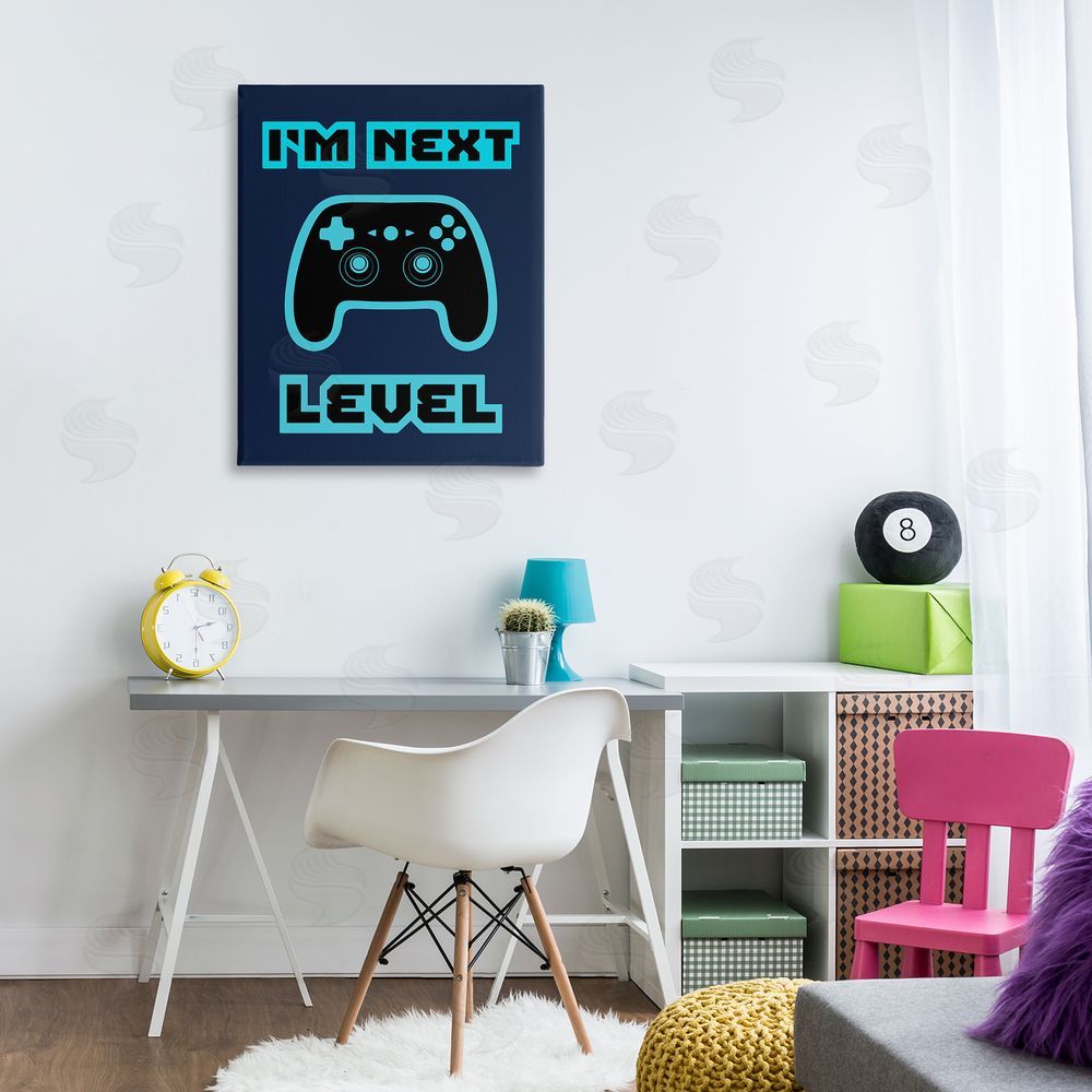 Marcus Prime I'm Next Level Retro Canvas Art on Wall