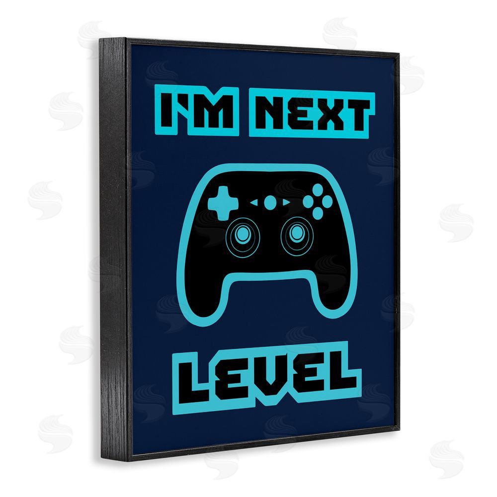 Marcus Prime I'm Next Level Retro Black Framed Giclee Wall Art Print