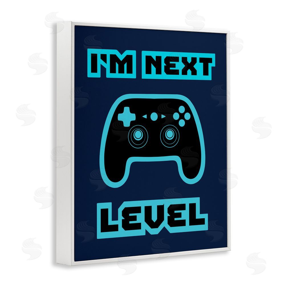 Marcus Prime I'm Next Level Retro White Framed Giclee Wall Art Print