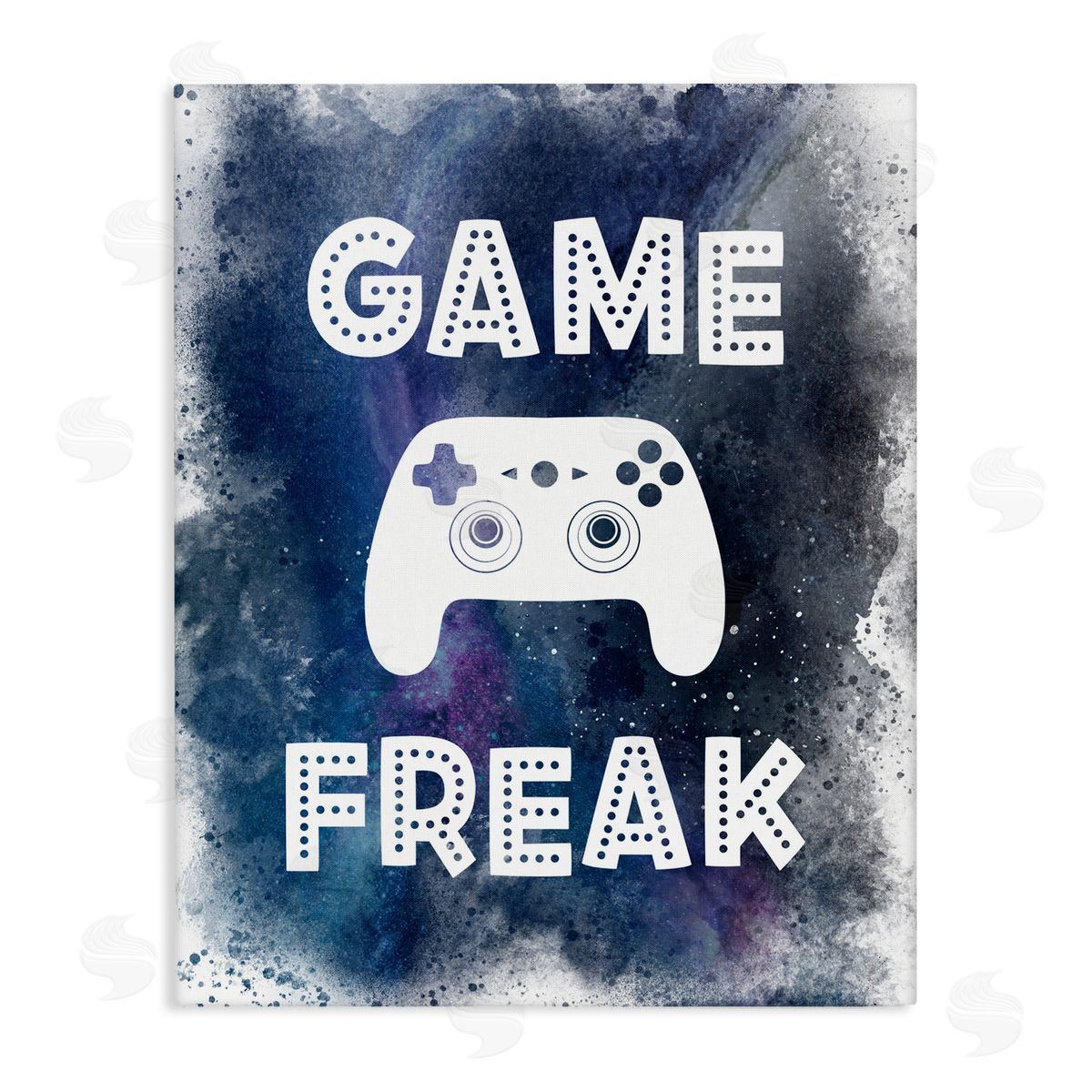 Marcus Prime Game Freak Splash Canvas Wall Art Print