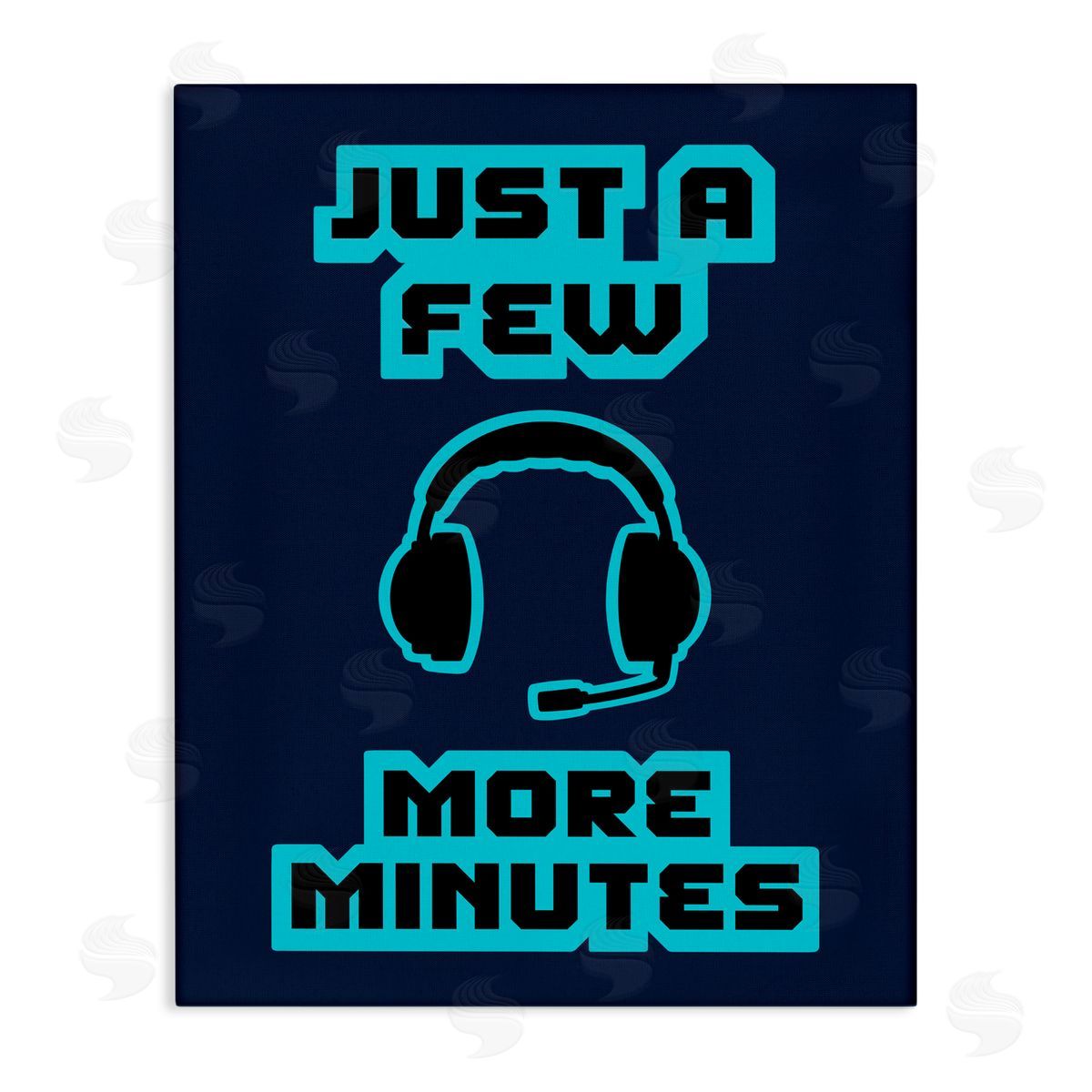 Marcus Prime Few More Minutes Retro Canvas Wall Art Print
