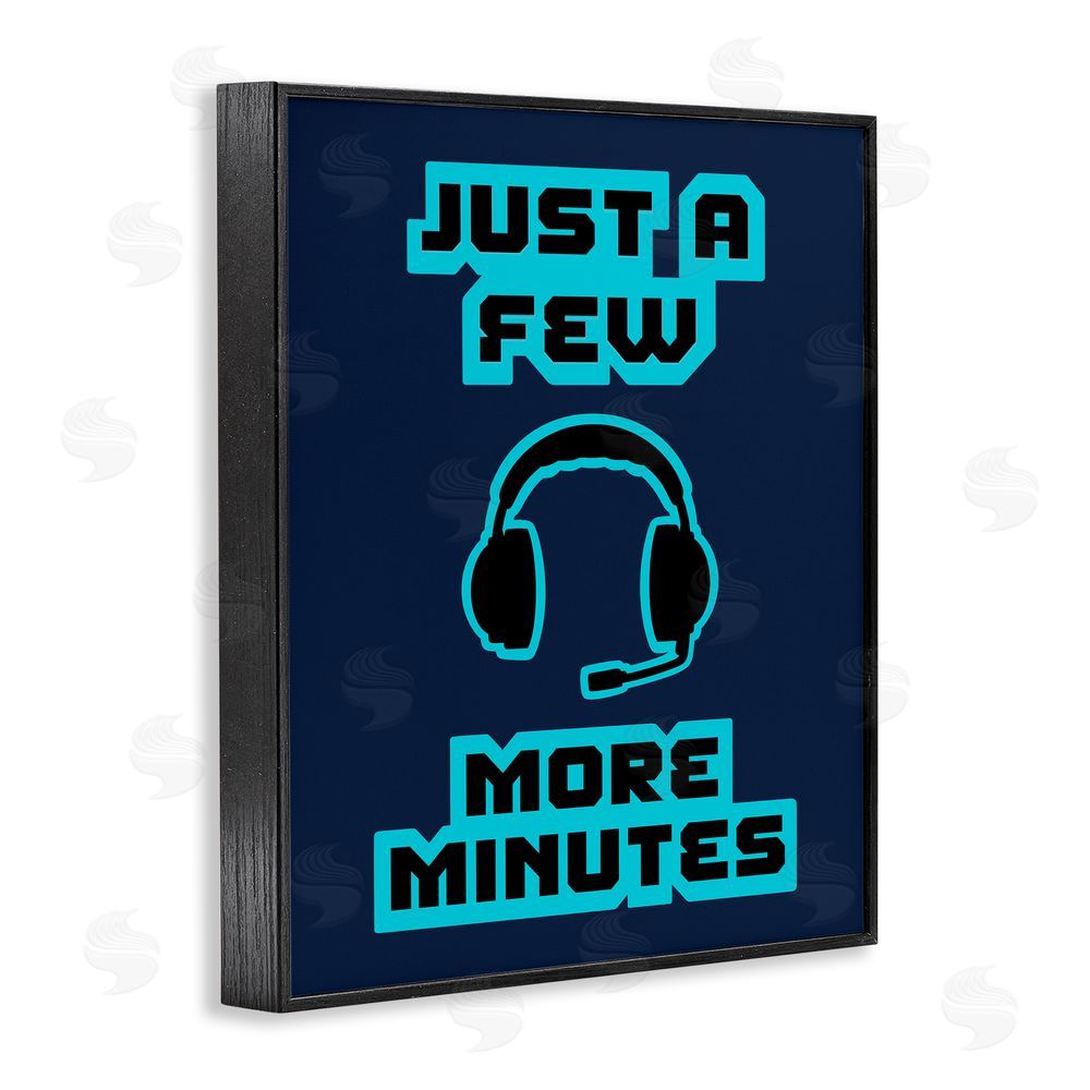 Marcus Prime Few More Minutes Retro Black Framed Giclee Wall Art Print
