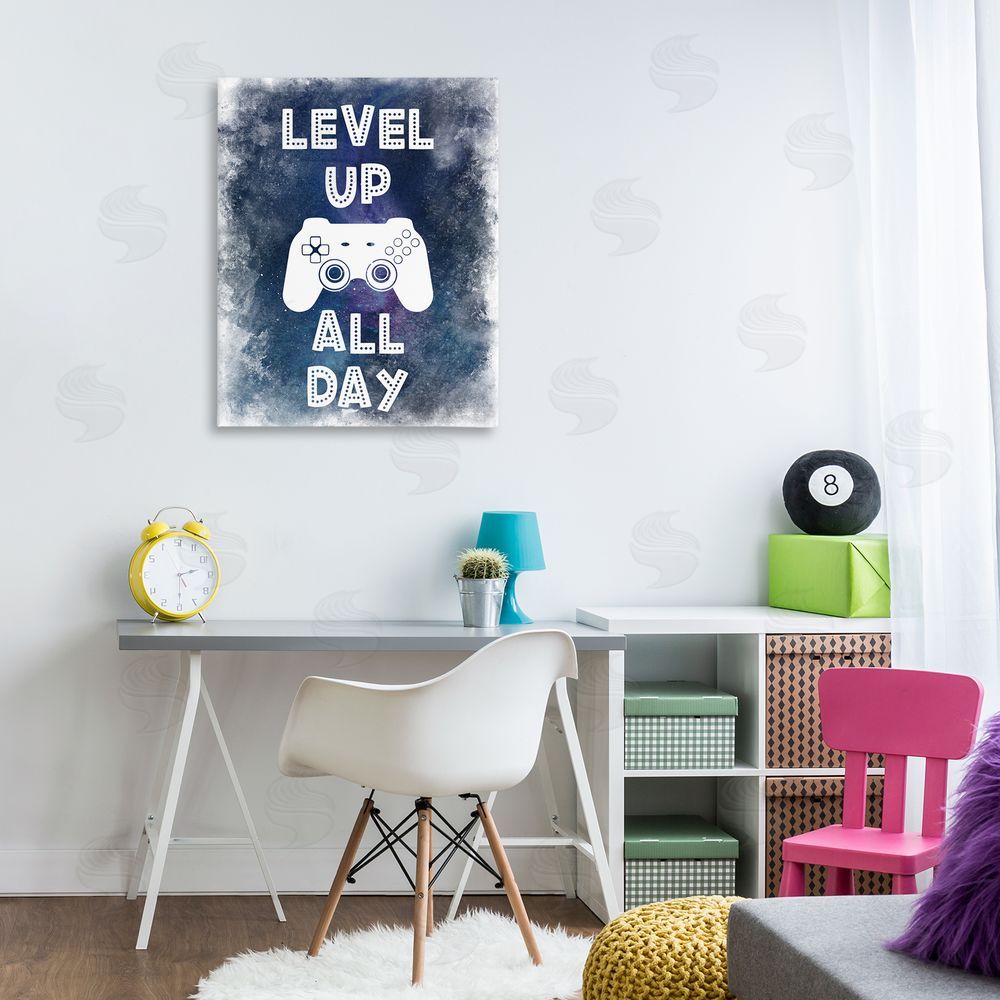 Marcus Prime Level Up All Day Splash Canvas Art on Wall