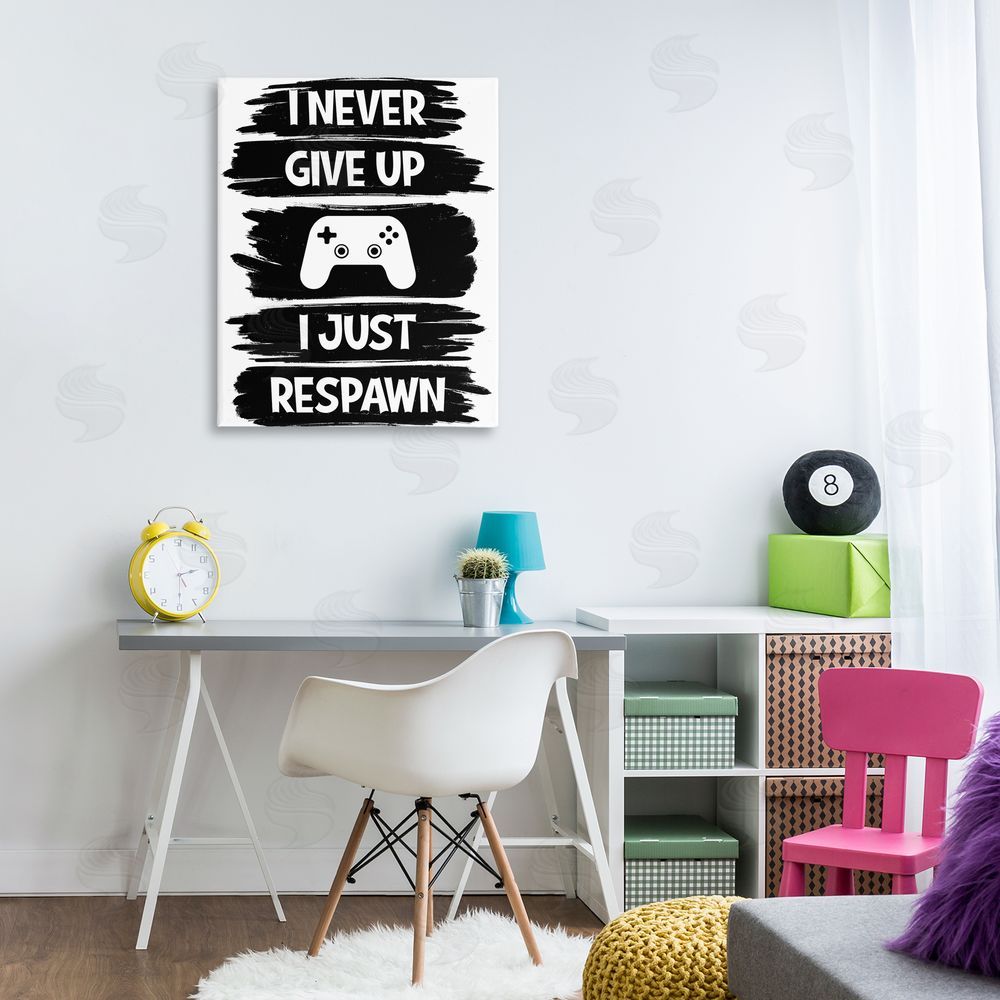 Marcus Prime Never Give Up Just Respawn Canvas Art on Wall