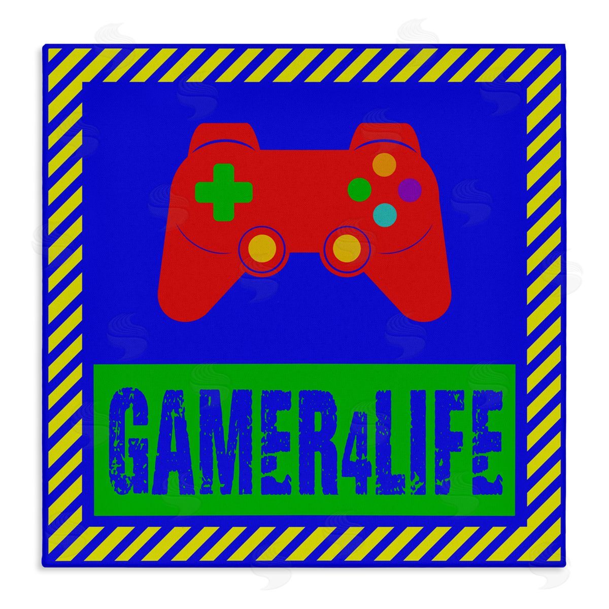 Marcus Prime Gamer 4 Life  Canvas Wall Art Print
