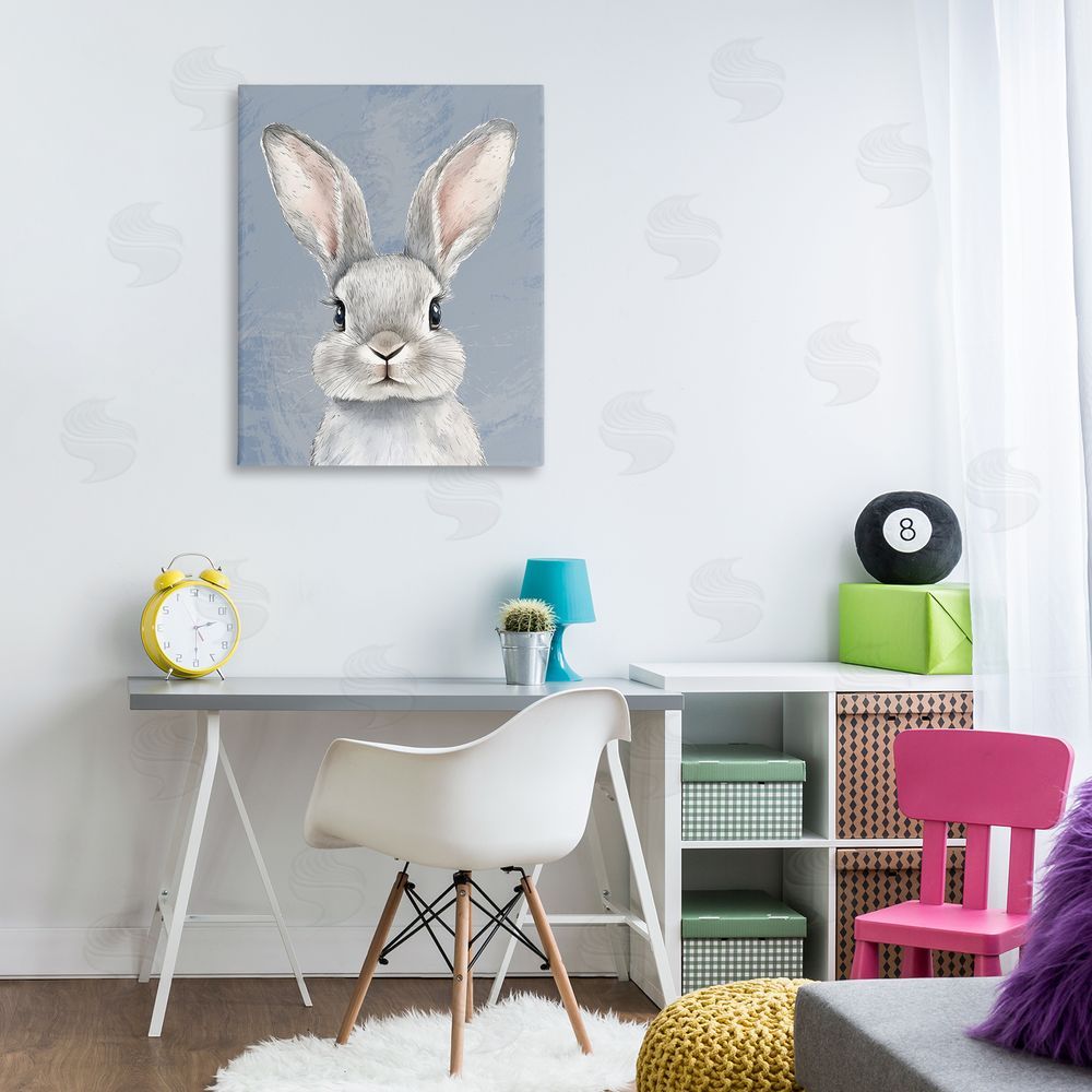 Christine Simpson Art Sweet Woodland Rabbit Canvas Art on Wall