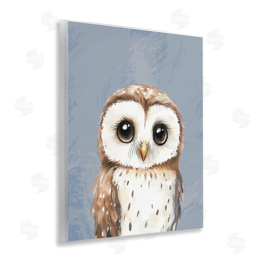 Christine Simpson Art Sweet Woodland Owl Wall Plaque Art Print