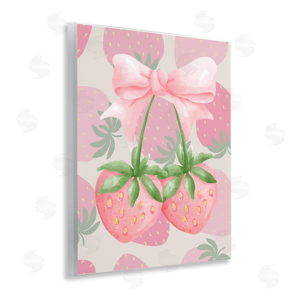 Jesse Keith Strawberry Shortcake Ribbon Wall Plaque Art Print