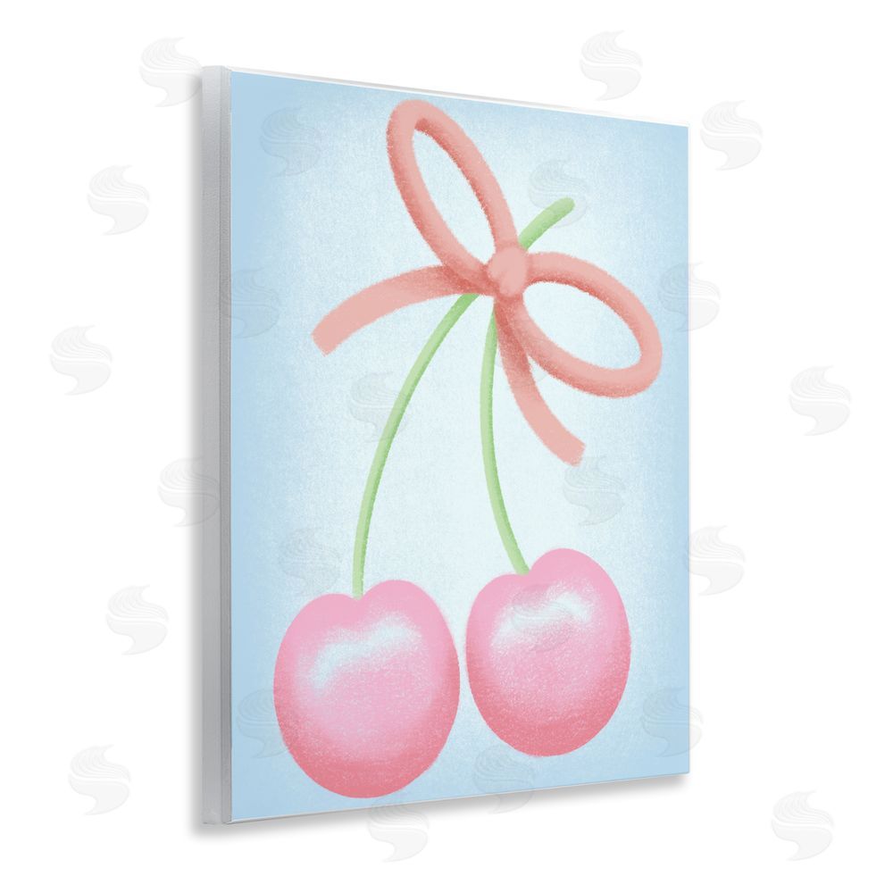 Marcus Prime Cherries And Round Bow Wall Plaque Art Print