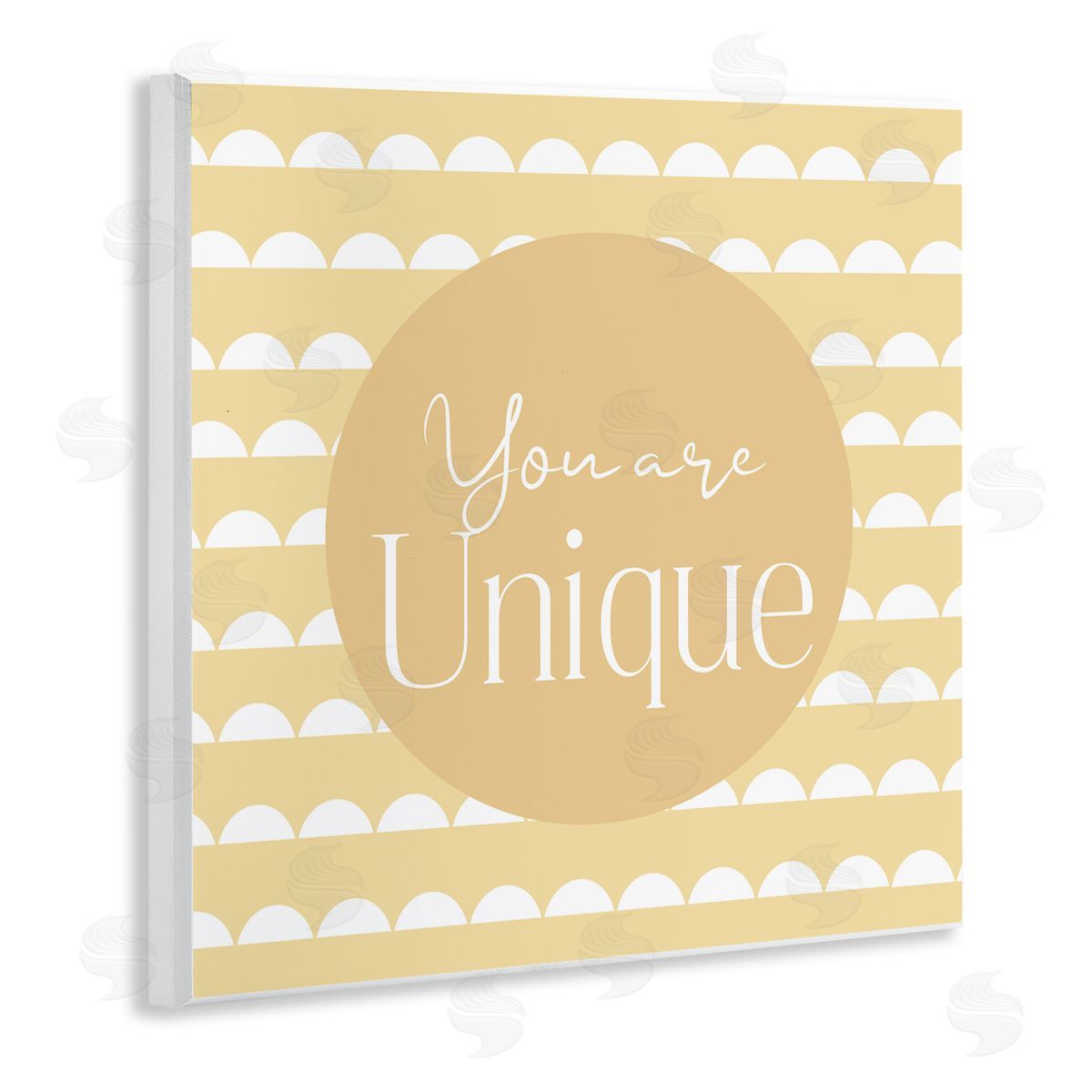 Christine Simpson Art You Are Unique Affirmation Wall Plaque Art Print