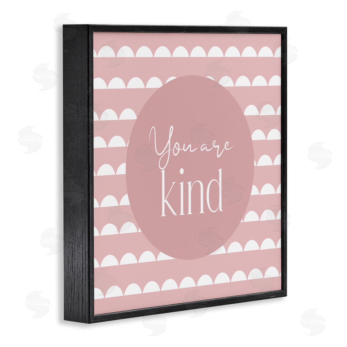 Christine Simpson Art You Are Kind Affirmation Black Framed Giclee Wall Art Print