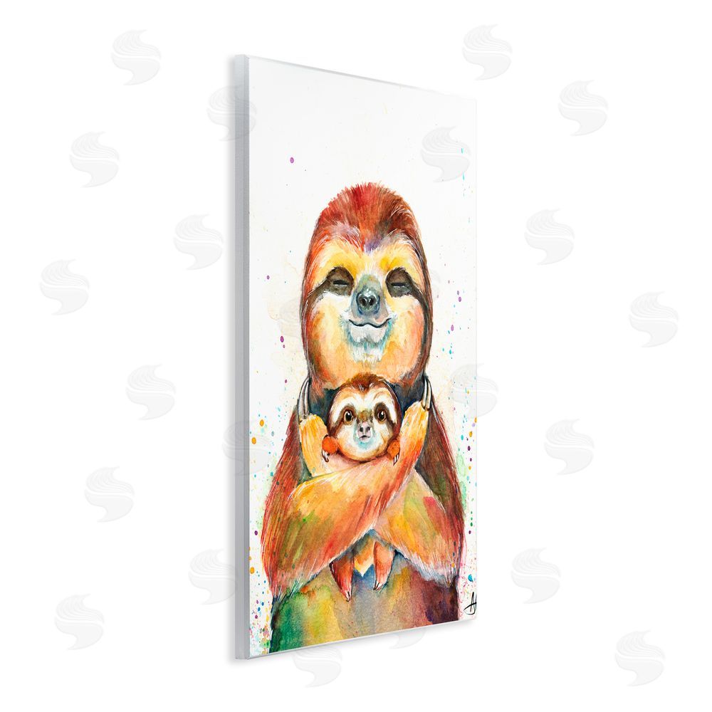 Marc Allante Exotic Xenarthra Sloths Wall Plaque Art Print