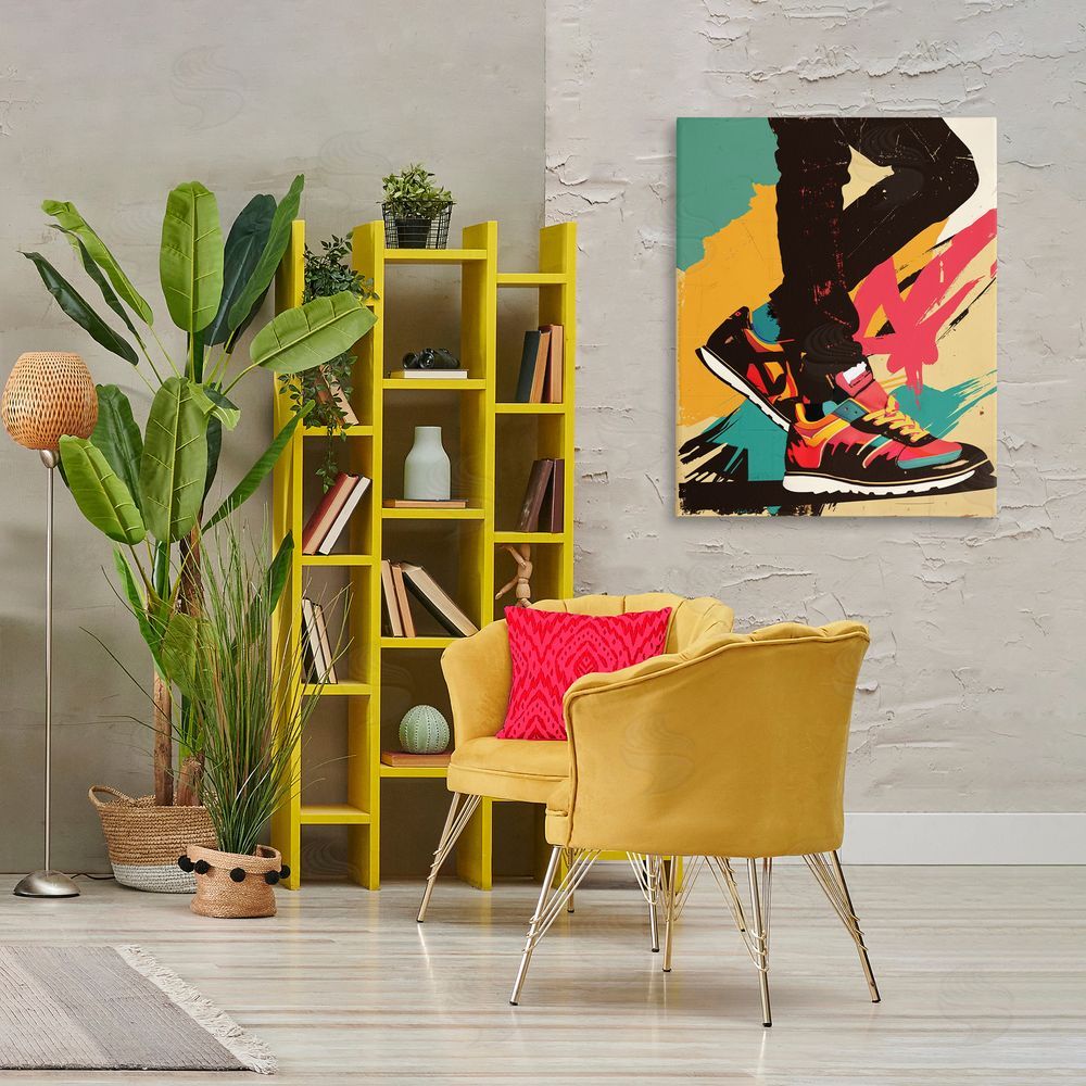 Annabelle Hall Walkin' In The USA Canvas Art on Wall