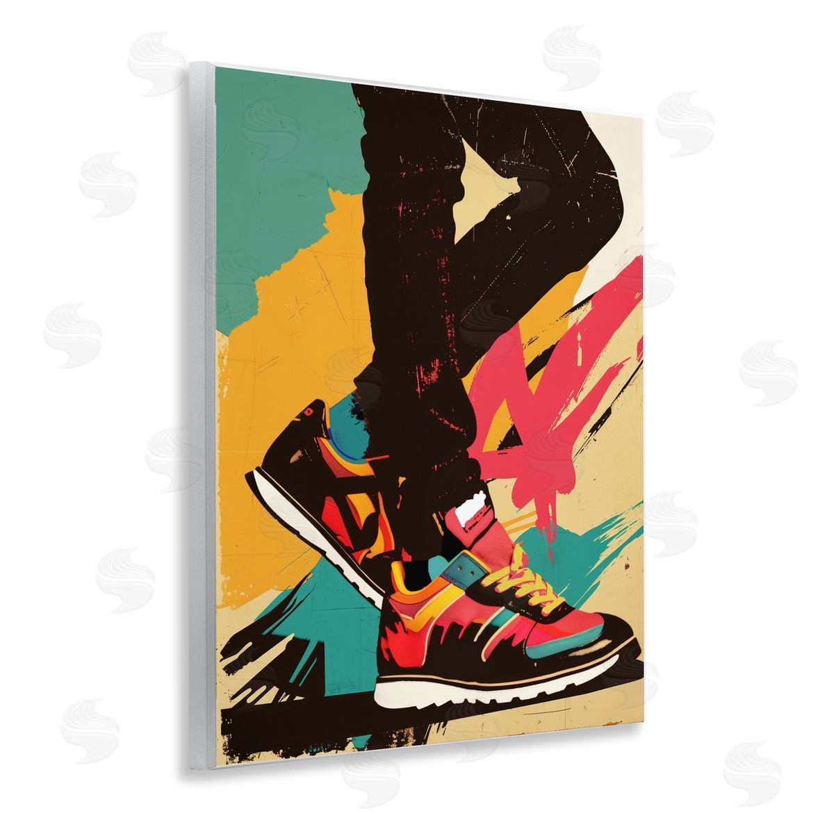 Annabelle Hall Walkin' In The USA Wall Plaque Art Print