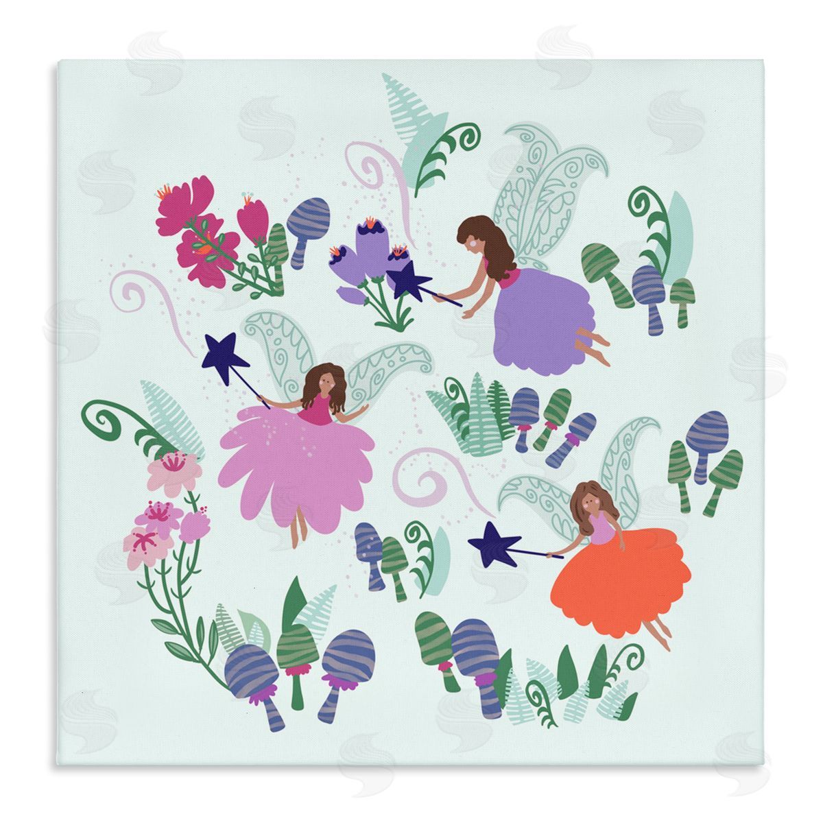 Connie Summers Mystical Fairies & Botanicals Canvas Wall Art Print