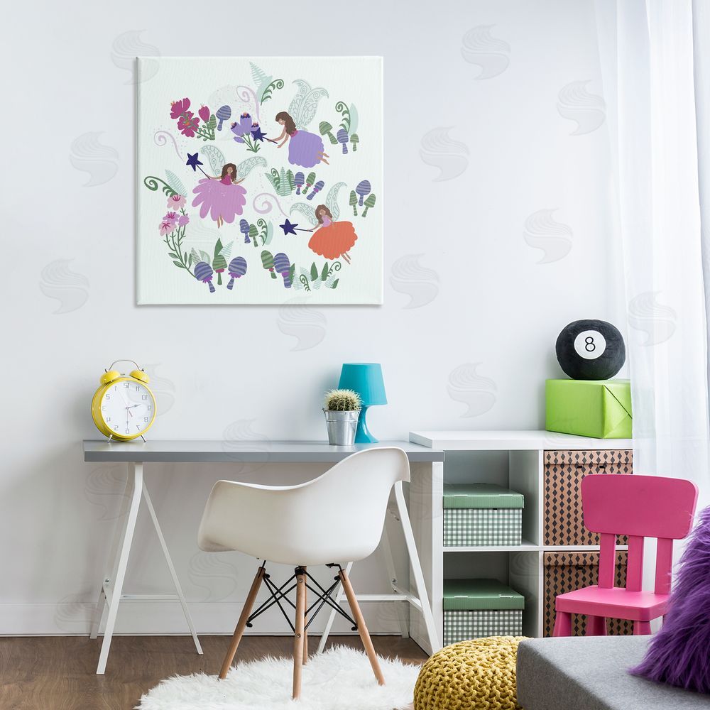 Connie Summers Mystical Fairies & Botanicals Canvas Art on Wall
