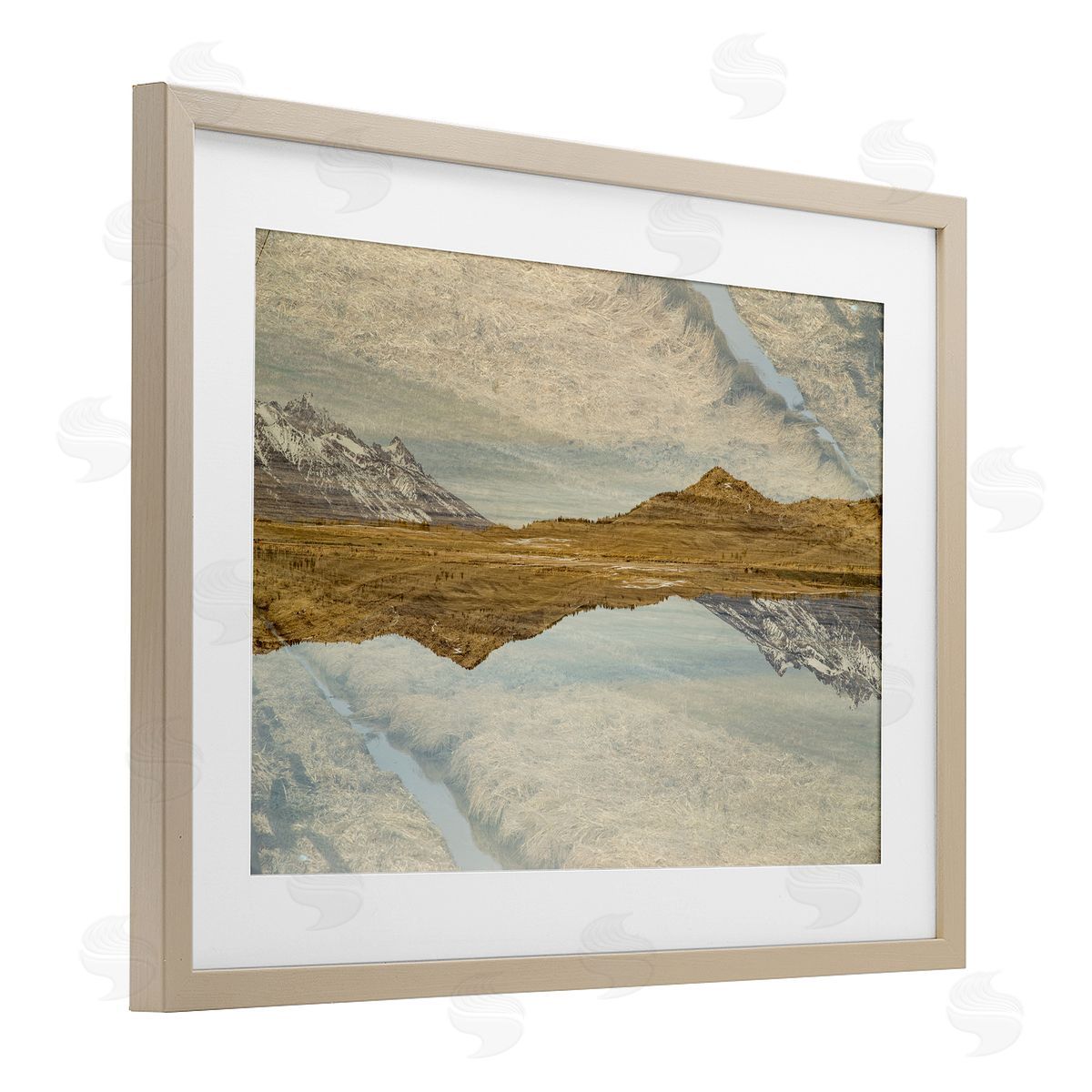 Robin Vandenabeele Reflecting Prairie Scenery Canvas Wall Art Print
