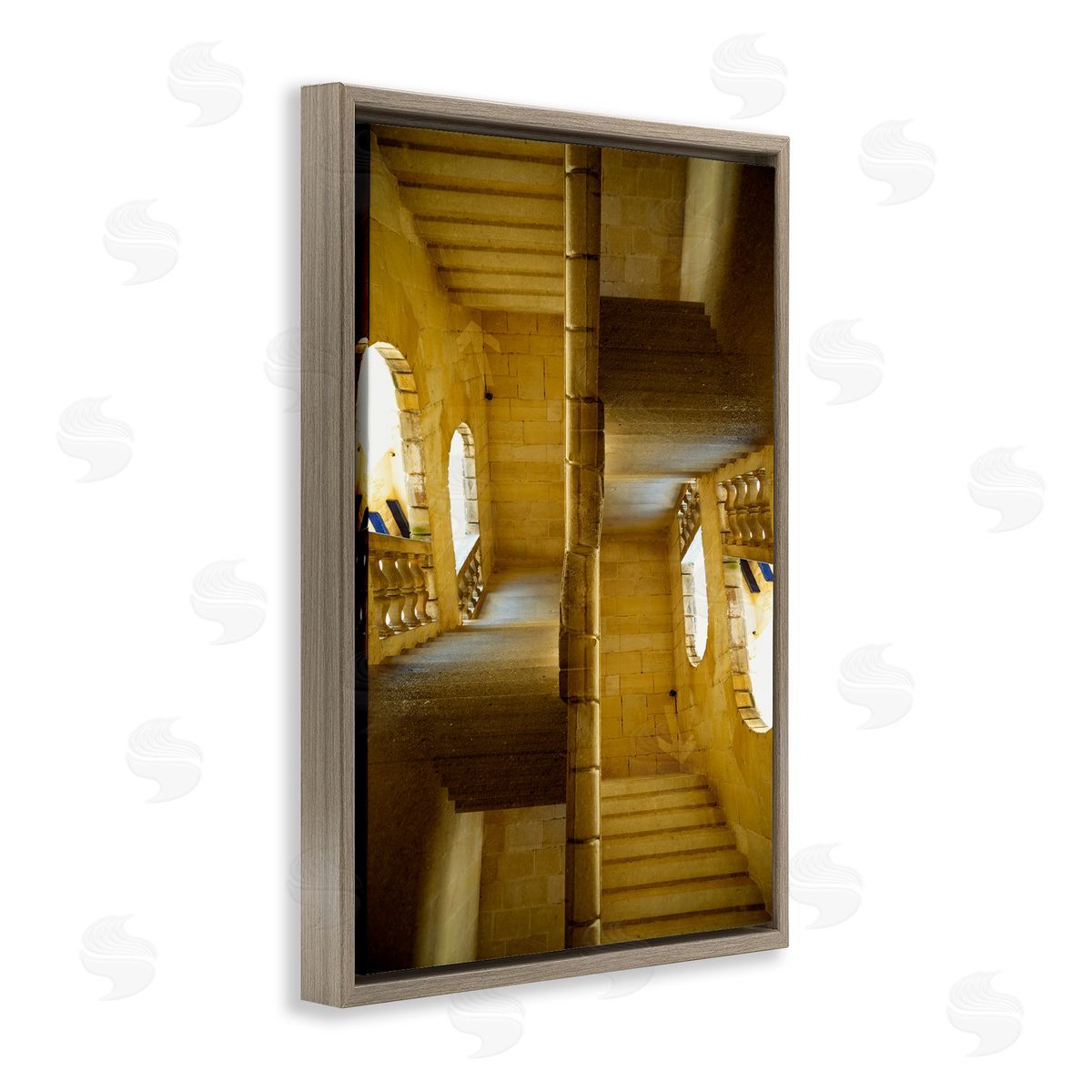 Robin Vandenabeele Surrealist Stairways Architecture Canvas Wall Art Print