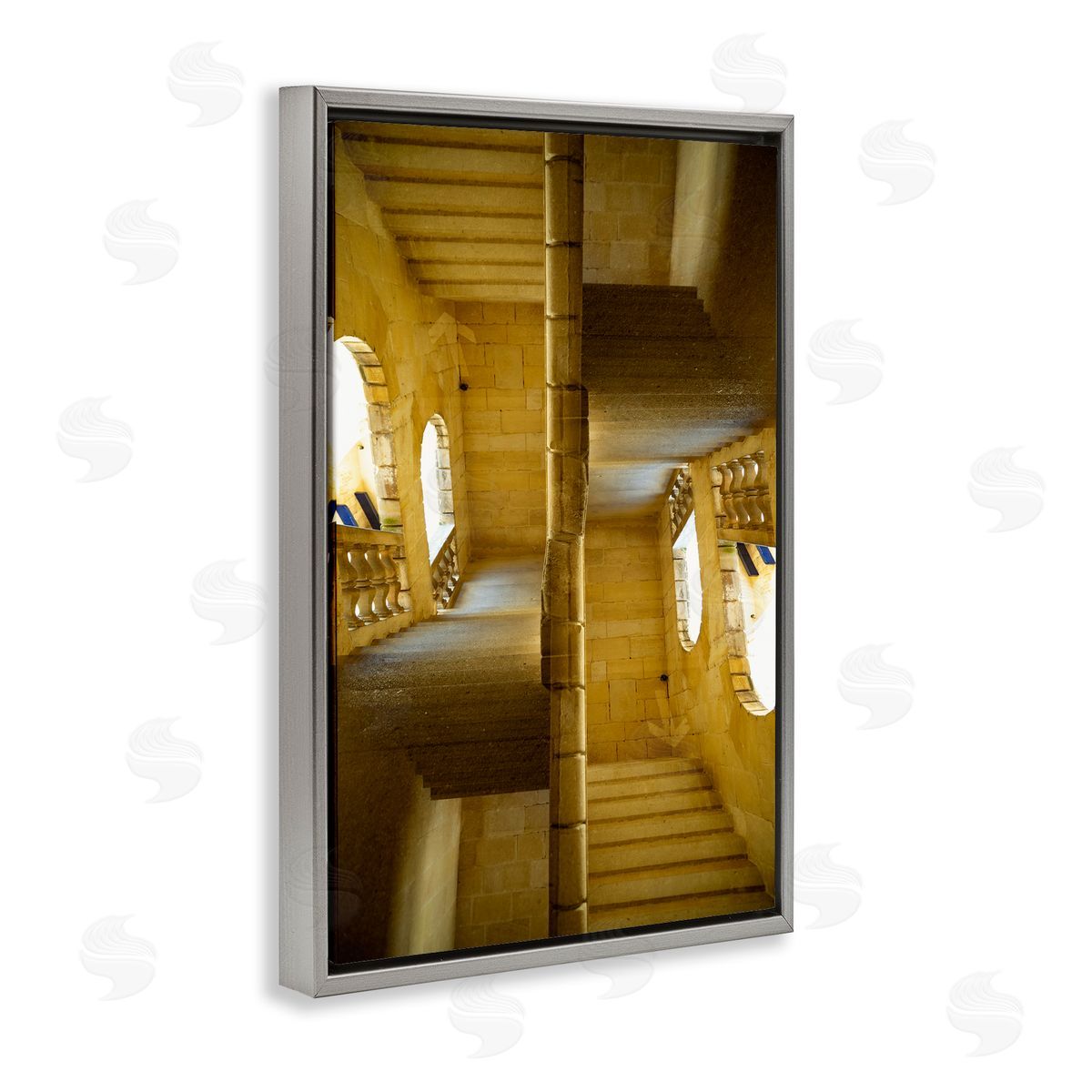 Robin Vandenabeele Surrealist Stairways Architecture Canvas Wall Art Print