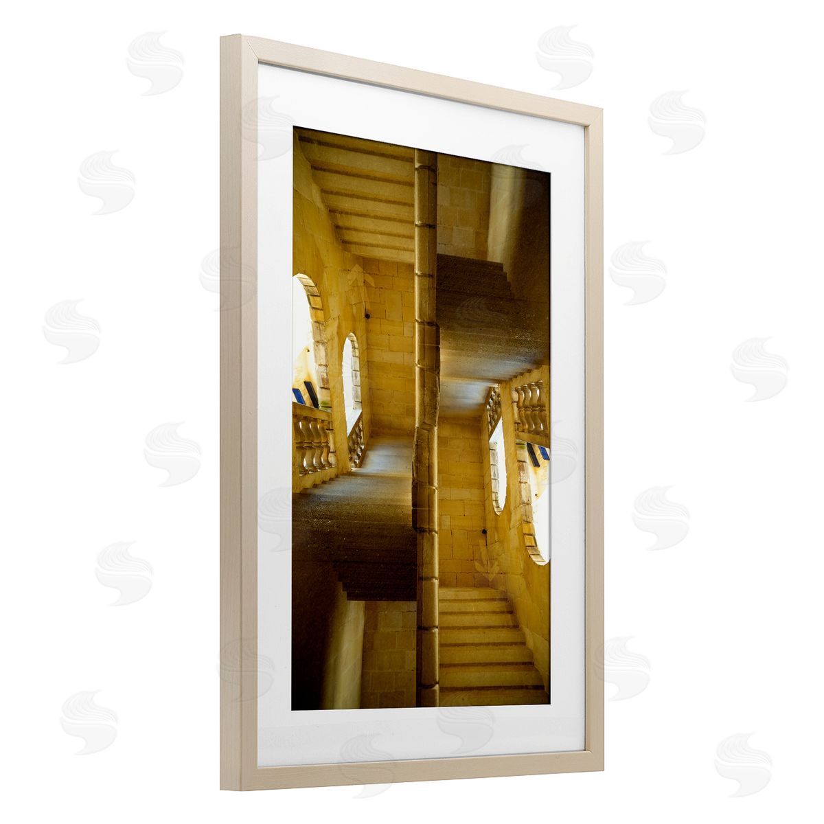 Robin Vandenabeele Surrealist Stairways Architecture Canvas Wall Art Print