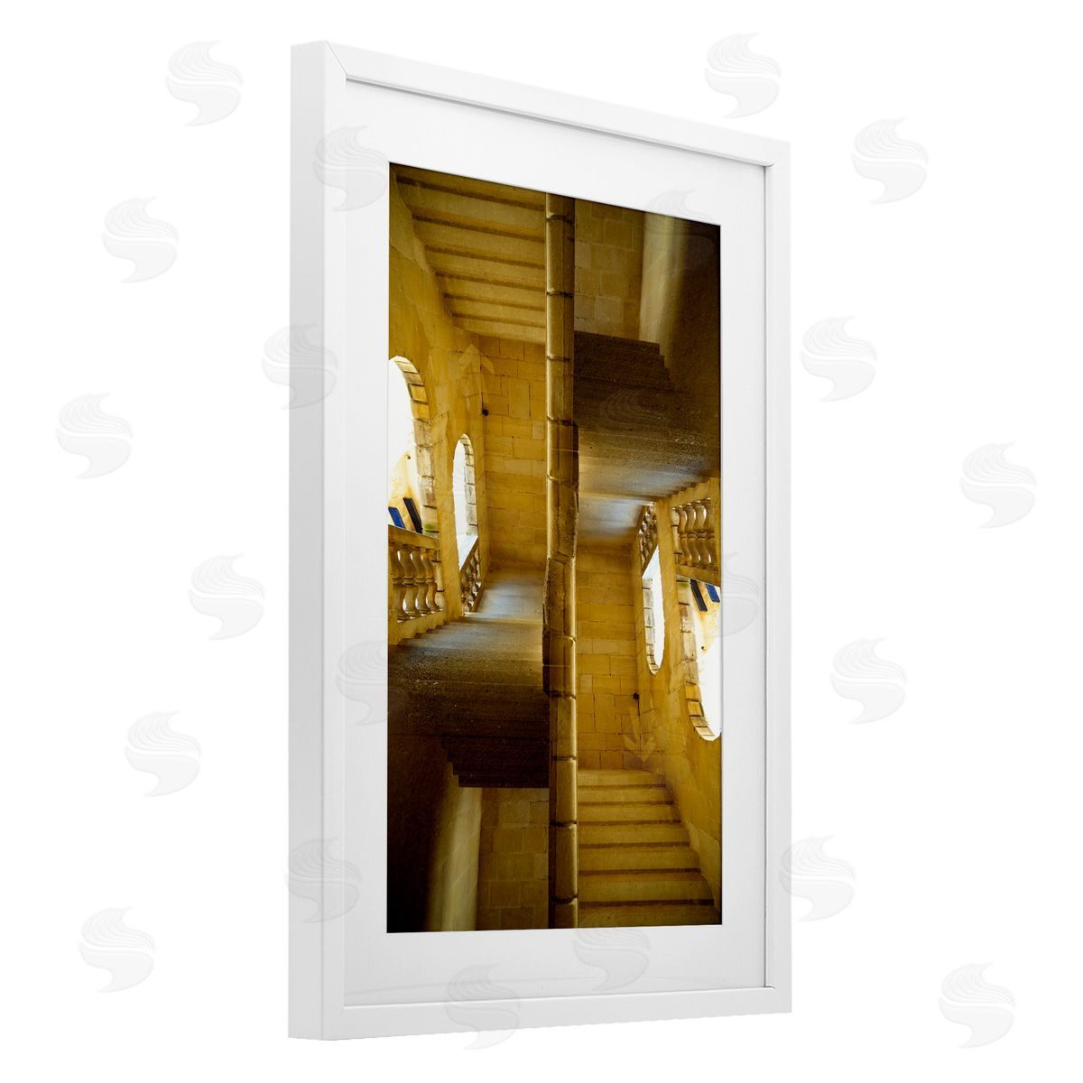 Robin Vandenabeele Surrealist Stairways Architecture Canvas Wall Art Print