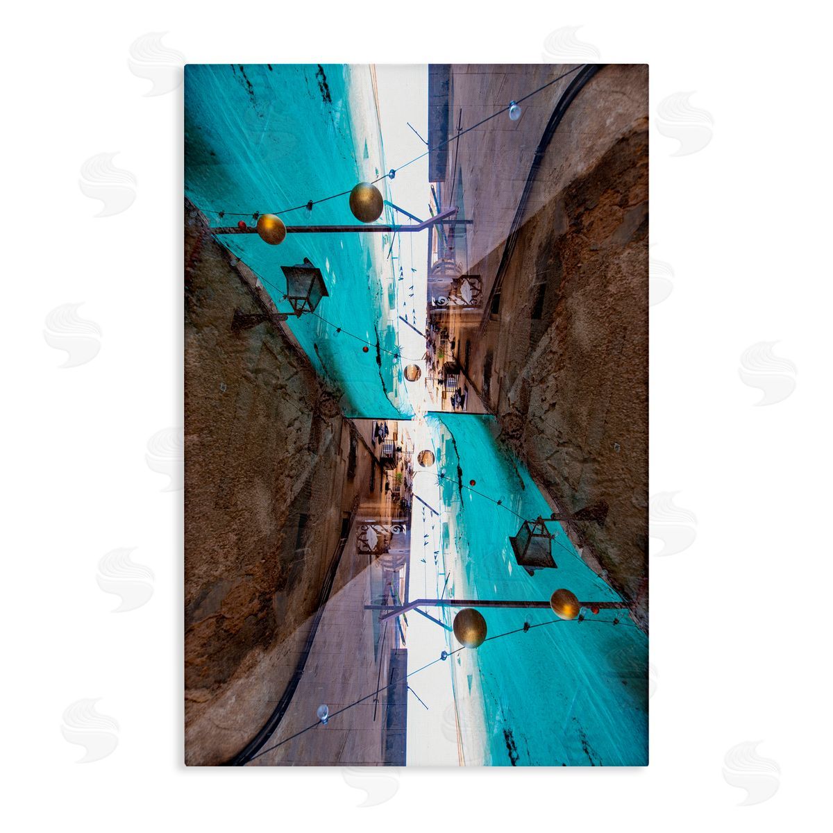 Robin Vandenabeele Urban Surrealist Perspective Canvas Wall Art Print