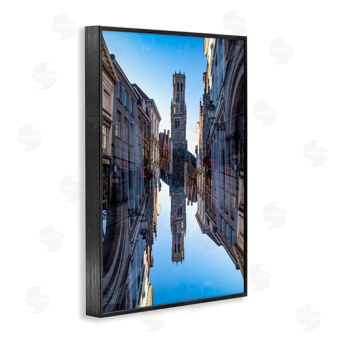 Robin Vandenabeele Historical Urban Reflection Canvas Wall Art Print