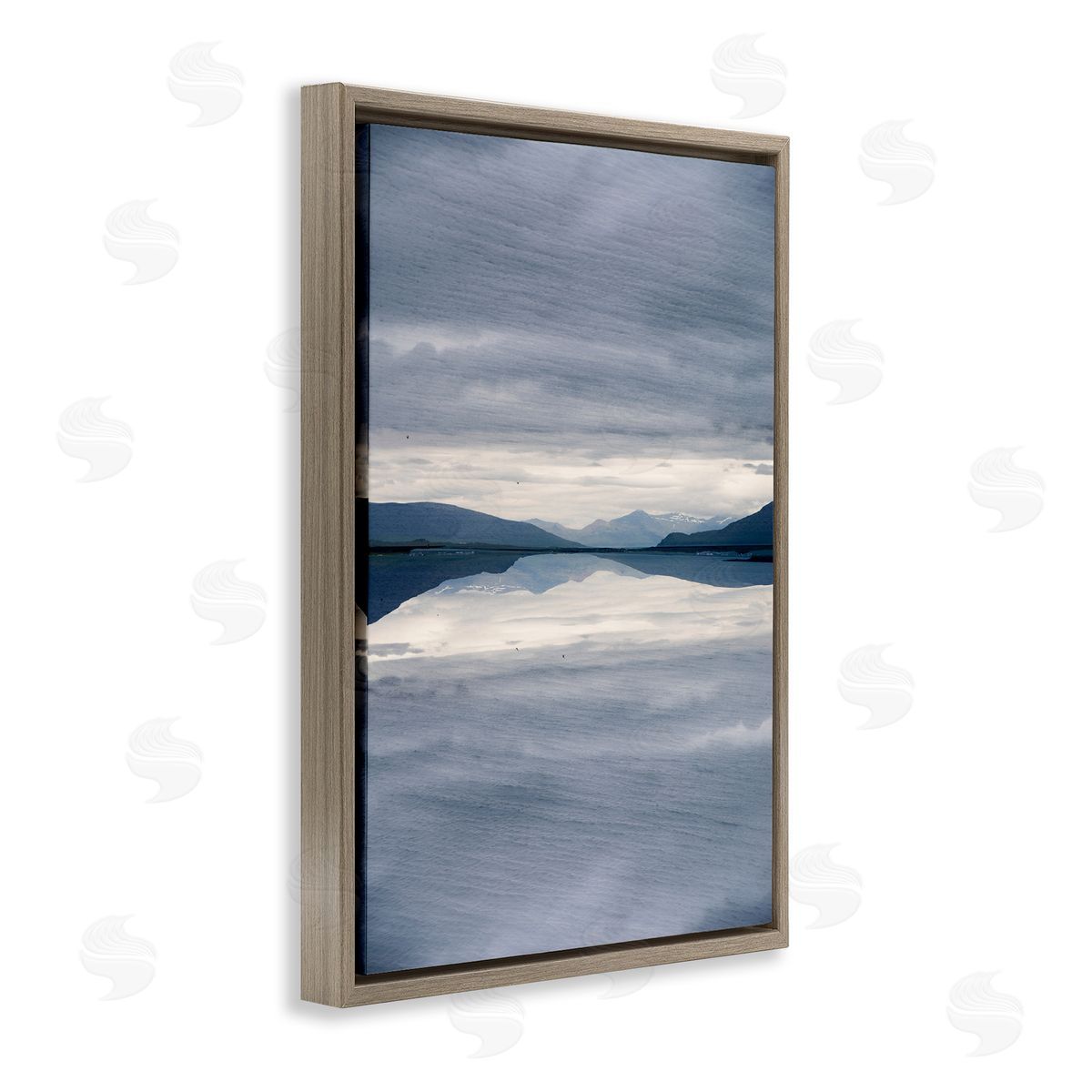 Robin Vandenabeele Serene Horizon Symmetry Canvas Wall Art Print