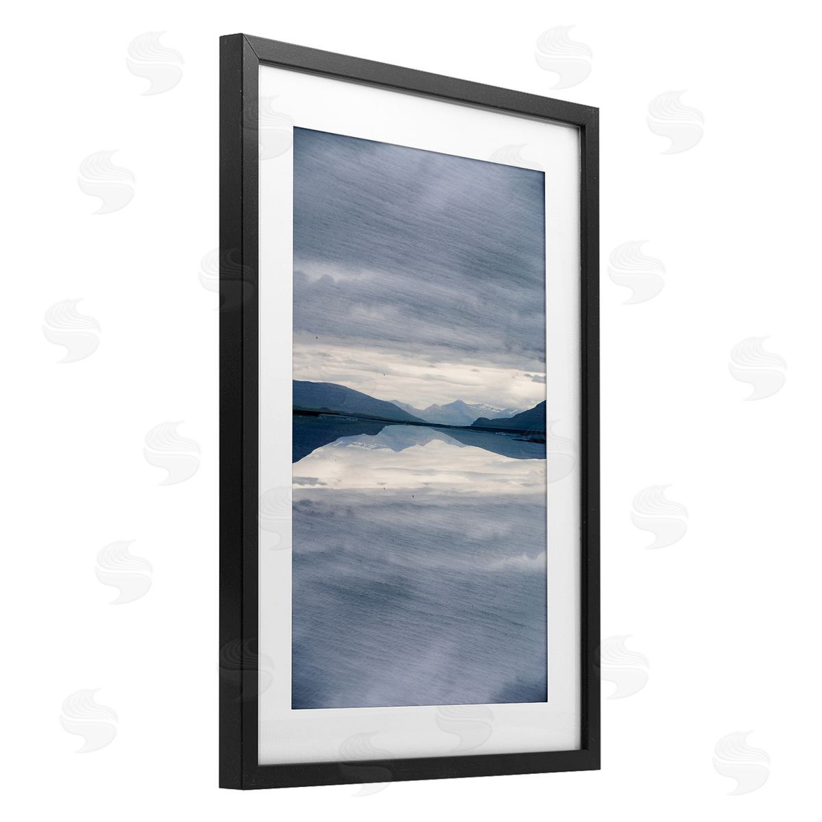 Robin Vandenabeele Serene Horizon Symmetry Canvas Wall Art Print