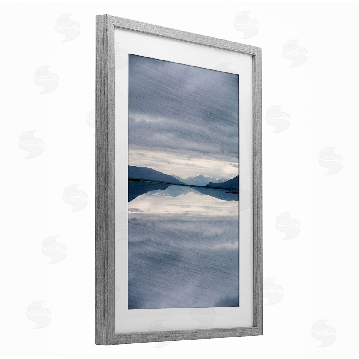 Robin Vandenabeele Serene Horizon Symmetry Canvas Wall Art Print