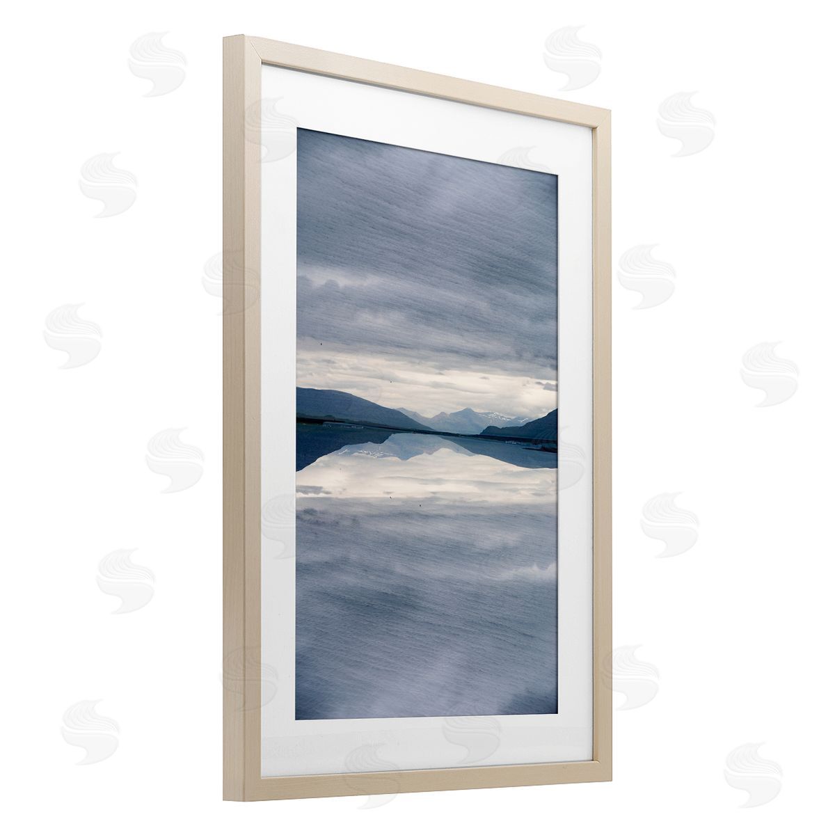 Robin Vandenabeele Serene Horizon Symmetry Canvas Wall Art Print
