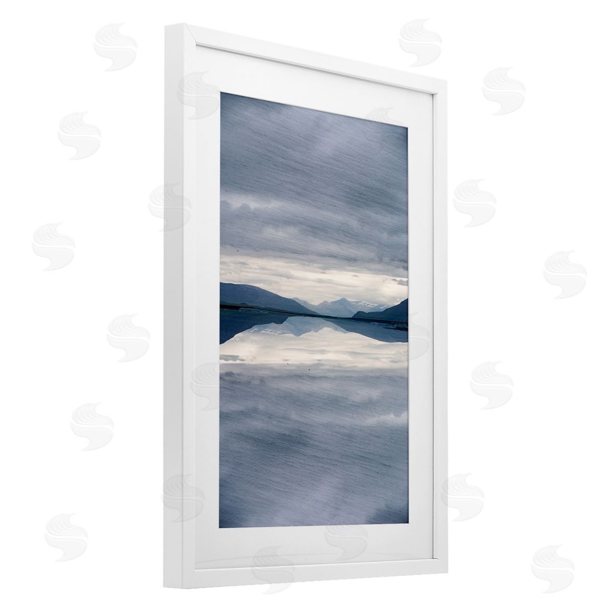 Robin Vandenabeele Serene Horizon Symmetry Canvas Wall Art Print
