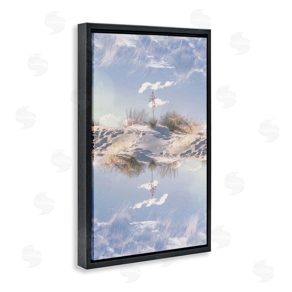 Robin Vandenabeele Sprouting From Beach Dune Reflection Canvas Wall Art Print