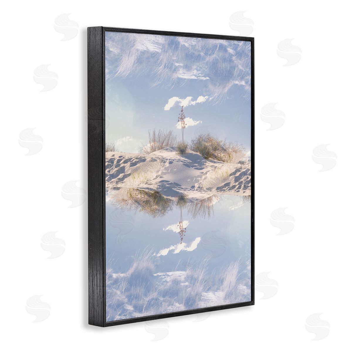 Robin Vandenabeele Sprouting From Beach Dune Reflection Canvas Wall Art Print