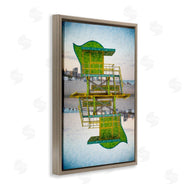 Robin Vandenabeele | Miami Beach Hut Reflection