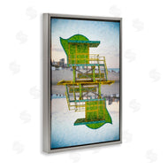 Robin Vandenabeele | Miami Beach Hut Reflection