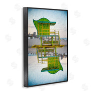 Robin Vandenabeele | Miami Beach Hut Reflection