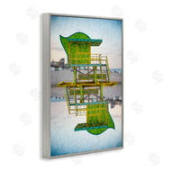 Robin Vandenabeele | Miami Beach Hut Reflection