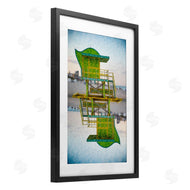 Robin Vandenabeele | Miami Beach Hut Reflection